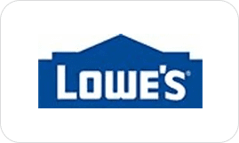 A lowe 's logo is shown.